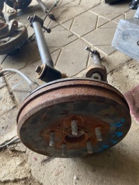 фото thumb №1, Поворотний кулак правий задня land rover freelander i