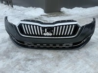 фото thumb №10, Skoda octavia iv бампер перед передний решётка радиатора pod радар 20-24 lf7c