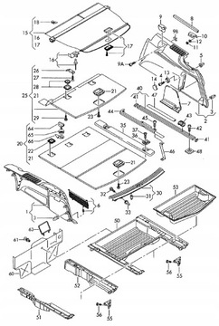 фото thumb №13, Audi q7 4l0863555c шина крепежная багажника левая