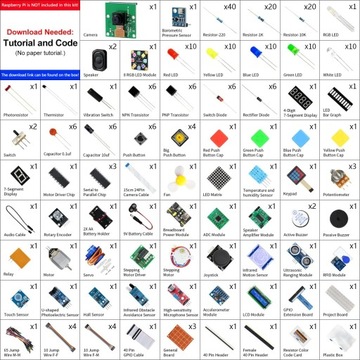 Стартовый комплект Raspberry Pi + Freenove FNK0066 Стартовый комплект
