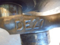 Wał коленчатый mercedes e270 r61200 de27 Недорого, фото thumb