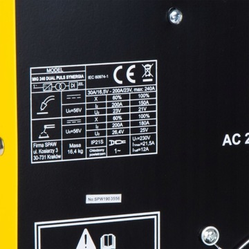 ИНВЕРТОРНЫЙ СВАРОЧНЫЙ АППАРАТ INVERTER MAGNUM MIG 240 PULS MMA TIG 4X4 ALU SYN IGBT
