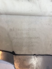 фото thumb №4, Mercedes gla 156 дифузор спойлер задня оригінал