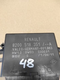 фото thumb №4, Модуль блок управления парковки pdc renault scenic ii lift grand 8200518351