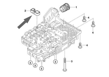 АДАПТЕР MECHATRONICA ZF 6HP19 6HP21 6HP26 6HP28