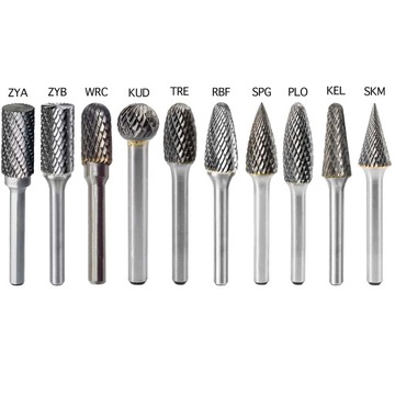 8 mm Pilnik Obrotowy TRE Owalny - Aluminium
