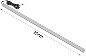 Oświetlenie LED kabiny paki busa auta 25cm PL12