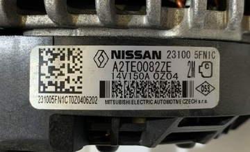 фото thumb №5, Renault arkana duster ii 1.3 tce генератор 231005fn1c
