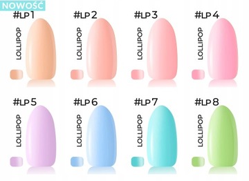 Гибридный лак для ногтей 7+1 HOLIDAY LOLLIPOP CLARESA