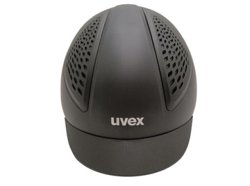 Шлем для верховой езды Uvex Reithelm Exxential II Black Mat 59–61 см ЧЕРНЫЙ