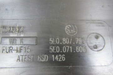 фото thumb №7, Спойлер накладка перед skoda octavia 3 sport 13-16