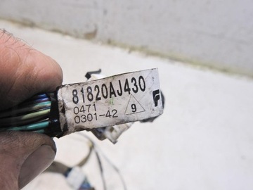 фото thumb №7, Жгут установка дверь левый перед subaru outback iv 81820aj430