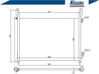 фото thumb №1, Nissens конденсатор радиатор кондиционера nis, 9403