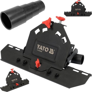 СИСТЕМА YATO ДЛЯ ШЛИФОВКИ ПЛИТКИ ПОД УГЛОМ 45° ДЛЯ ШЛИФОВАЛЬНОЙ МАШИНЫ 125MM YT-82985