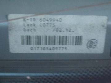 фото thumb №8, Люк mercedes slk 79000409775 16863244 2249882 комплектный