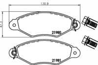фото thumb №1, Textar тормозные колодки тормозные citroen перед xsara 206 be