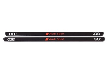 РАМКА РЕГИСТРАЦИОННОГО ЗНАКА AUDI SPORT 2 шт. ASO ОРИГИНАЛЬНОЕ ВИЗУАЛЬНОЕ КАЧЕСТВО.