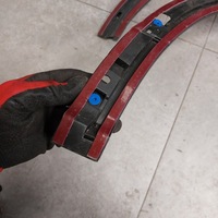 фото thumb №11, Audi q2 шильдик планка монтажная накладки крыльев заднего левая правая