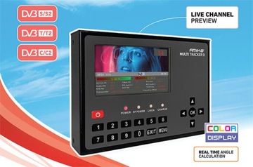 Amiko MultiTracker 3 DVB-T/T2/S/S2/C/C2 метр