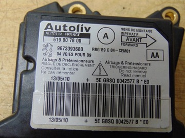фото thumb №7, Датчик модуль подушка безпеки berlingo partner 3 9673393680