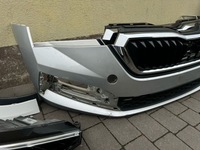 фото thumb №9, Skoda scala 19- бампер лампа права крила лівий правий балка бампера перед