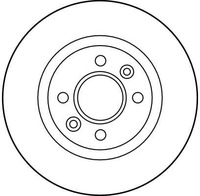 фото thumb №3, 2x trw диск гальмівний. renault 25 84-92 df1017