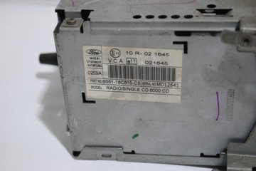 RADIO CD 6000CD FORD FIESTA MK5 6S6118C815CB