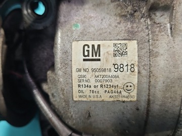 фото thumb №8, Компресор кондиціонера компресор chevrolet aveo t300 95059818