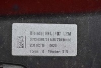 фото thumb №11, Накладка зад задня b64 7320713 bmw f07 gt рестайлінг 13-17