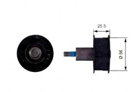 фото thumb №2, Ролик направляющая ремень распределительного вала audi a2 seat altea