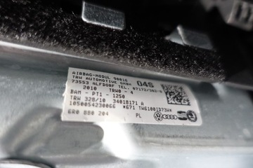 фото thumb №9, Vw polo 6r консоль подушка безпеки датчик комплект оригінал