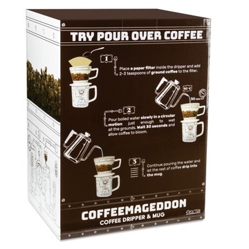 КОФЕМАГЕДДОН - кофейный сервиз - КАПЕЛЬНИЦА + КРУЖКА
