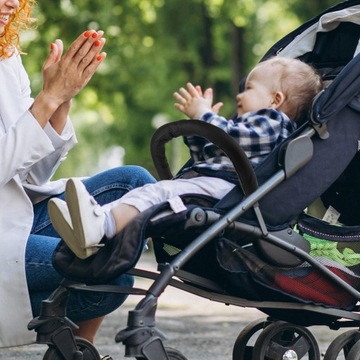 Drążek bezpieczeństwa Solidny podłokietnik dla dziecka do wózka Pushchair Pram