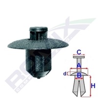 фото thumb №2, Клипса штифт распорный do toyota camry carina