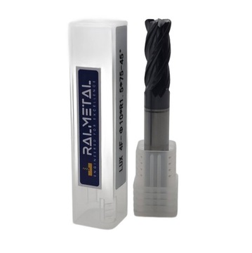 Frez Promieniowy VHM Fi10 x R1.5 x 75 mm - 45 HRC