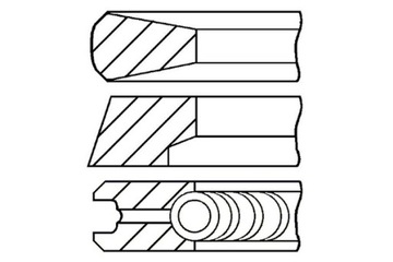 фото thumb №2, Кольца поршневые mercedes actros mp4 mp5 antos arocs setra 400 500