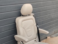 фото thumb №4, Сидіння пасажира ii ряд задній зад mercedes v-klasa w447 шкіра кремовий eu