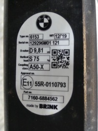 Mini f60 фаркоп  буксировочный балка шар ключи 6884562 с Разборки, фото thumb