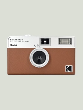 Фотоаппарат KODAK Ektar H35 35 мм в стиле ретро, ​​коричневый