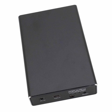 Корпус Raid для внешнего жесткого диска с двумя отсеками, USB C, 10 Гбит/с, 2,5 дюйма