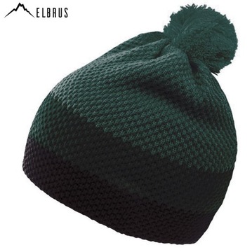 ELBRUS MĘSKA CZAPKA ZIMOWA TOMIO Z POMPONEM