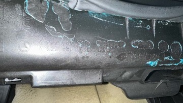 фото thumb №16, Mercedes s w222 222 передний рестайлинг консоль панель капот кожа 63 amg