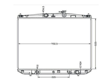 фото thumb №1, Toyota highlander 2013-2016 радиаторов 164000p410