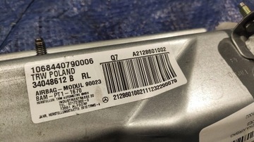 фото thumb №9, Подушка подушка безопасности водителя коленная ремни безопасности перед mercedes w212