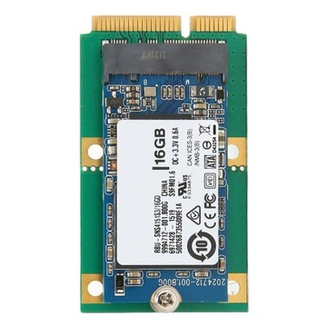 ЖЕСТКИЙ ДИСК M.2 + АДАПТЕР MSATA 16 ГБ