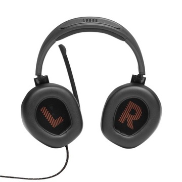 КРУГЛЫЕ НАУШНИКИ JBL QUANTUM 200 С МИКРОФОНОМ, ЧЕРНЫЕ 100% ОРИГИНАЛ