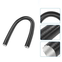 Труба алюминиевая 75mm ognioodporna dla отопителя дизель в Украине, фото thumb