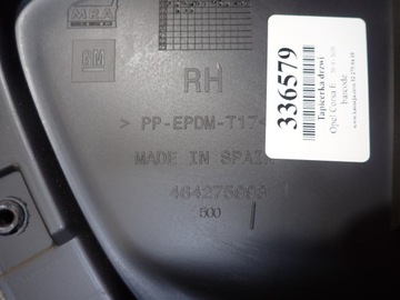 фото thumb №14, Opel corsa e 14- 3d 3 двері оббивка двері боковина правий 454275993 13403486