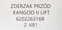 фото thumb №13, Новый оригинальный бампер перед renault kangoo ii lift 2013- , 620226316r