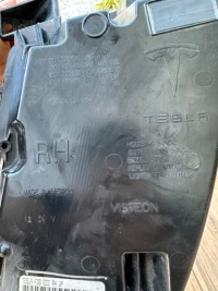 Tesla model s 12-16 дорестайлінг  протитуманна фара drl правий led гарний оригінал Зі Шроту, фото thumb